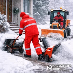 Hausmeister Ruhrgebiet Winterdienst
