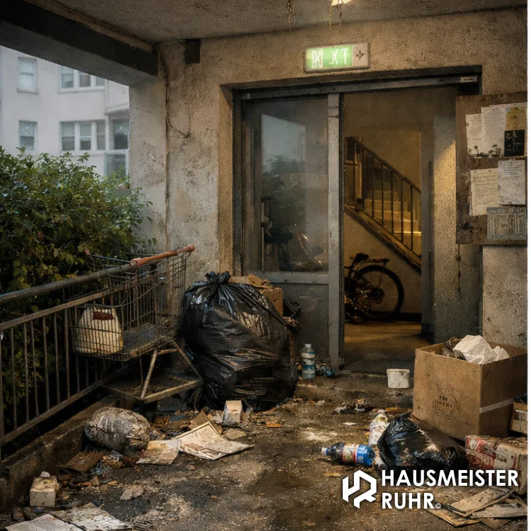 Hausmeisterservice Ruhrgebiet vorher